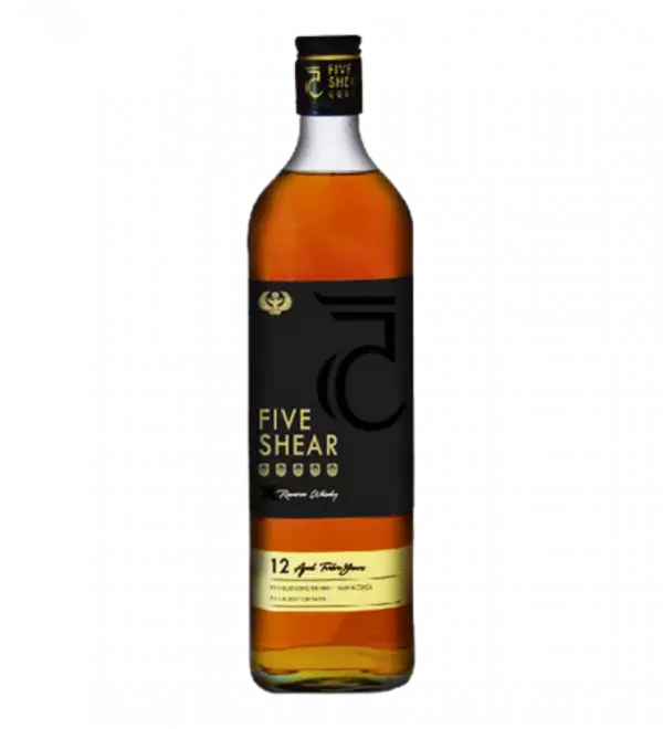 Five Shear Black Whisky