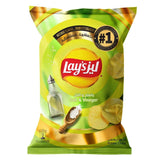 Lays chips salt & vinegar large