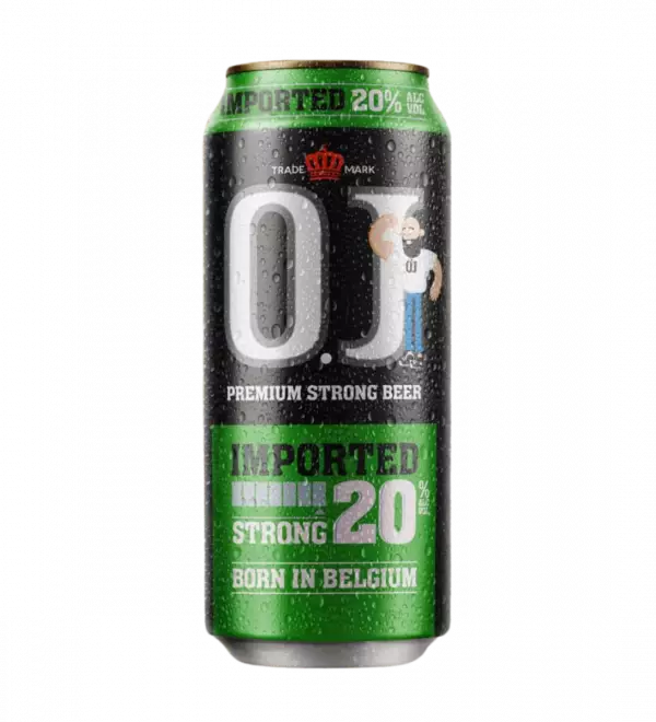 O.J. 20% Strong Beer 500ml Can