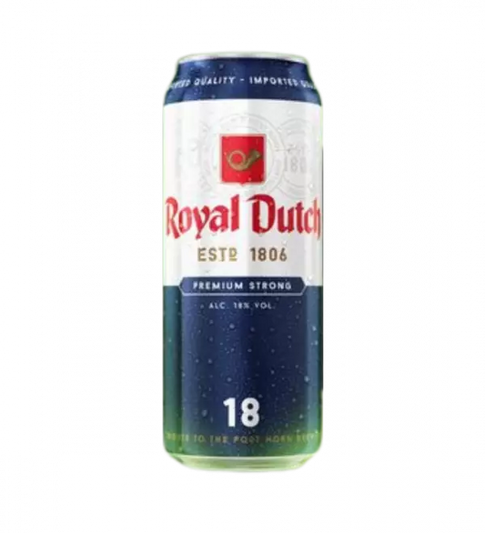 Royal Dutch 18% Lager Beer Can