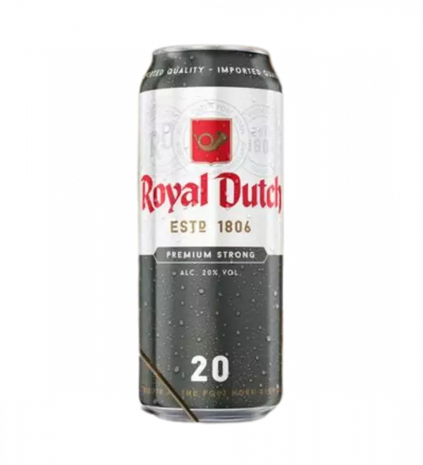 Royal Dutch 20% Lager Beer Can