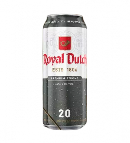 Royal Dutch 20% Lager Beer Can