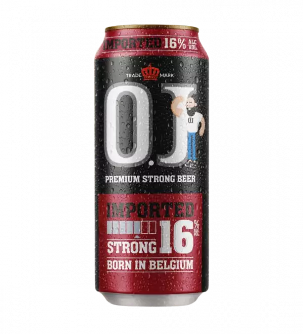 O.J. 16% Strong Beer 500ml Can